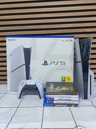 Consola PlayStation 5 Sony Blanca, con caja