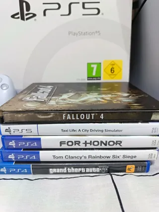 Consola PlayStation 5 Sony Blanca, con caja