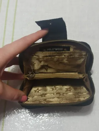 Portafogli Hollywood Milano nero con stelle