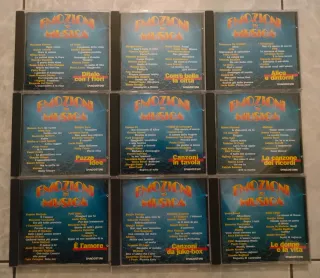 40 CD Emozioni in Musica - Compilation ...10 € cad