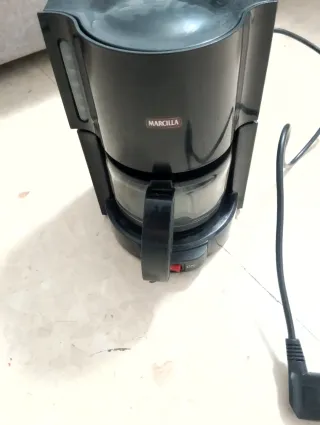 Cafetera Marcilla Negra