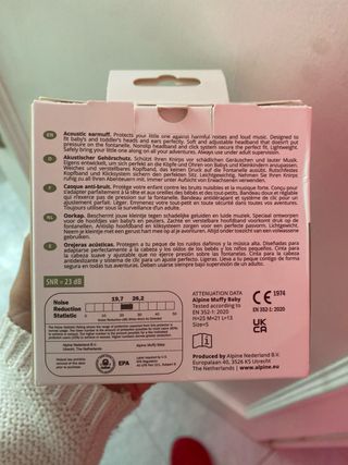 Protección auditiva Muffy Baby Alpine