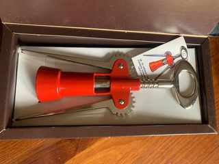 Cavatappi a leva rosso vintage elegante Tavernello