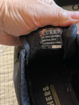 Zapatillas Skechers Street Negras Air-Cooled