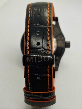 🇨🇭Reloj Mido Automático Multifort Negro Naranja