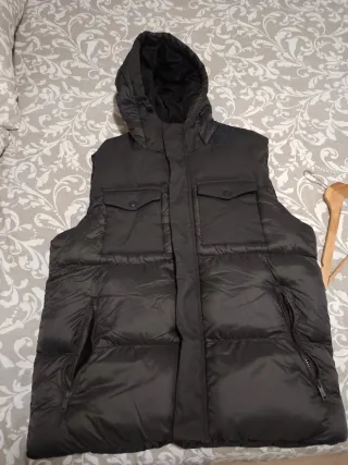 Chaleco acolchado gris Álvaro Moreno