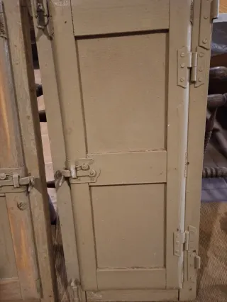 Ventanas con contra ventanas de madera