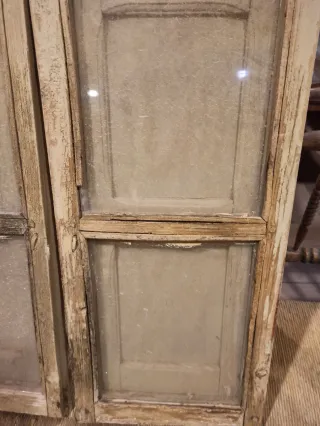 Ventanas con contra ventanas de madera