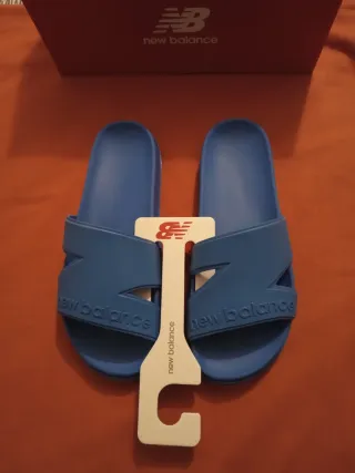Chanclas New Balance Hombre Azul