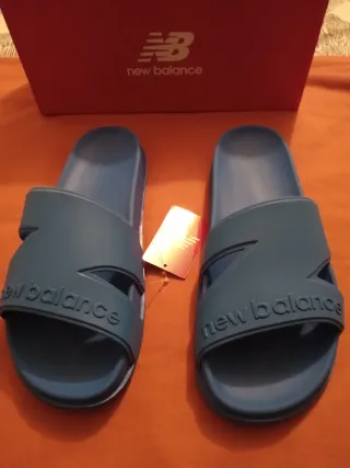 Chanclas New Balance Hombre Azul