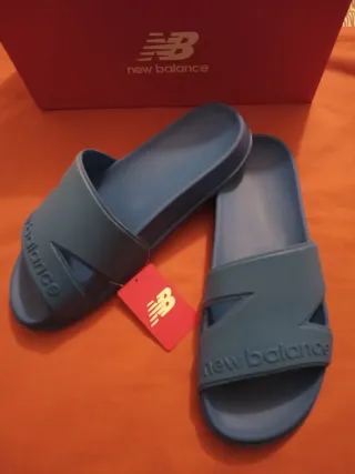 Chanclas New Balance Hombre Azul