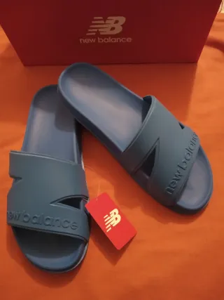 Chanclas New Balance Hombre Azul