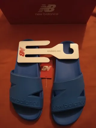 Chanclas New Balance Hombre Azul