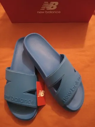 Chanclas New Balance Hombre Azul
