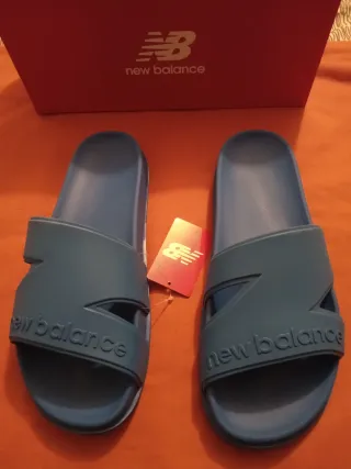 Chanclas New Balance Hombre Azul