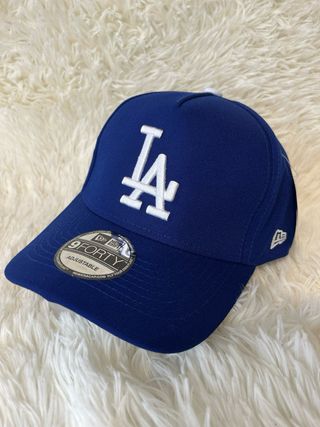 Gorra New Era 9Forty A Frame Azul Los Ángeles,
