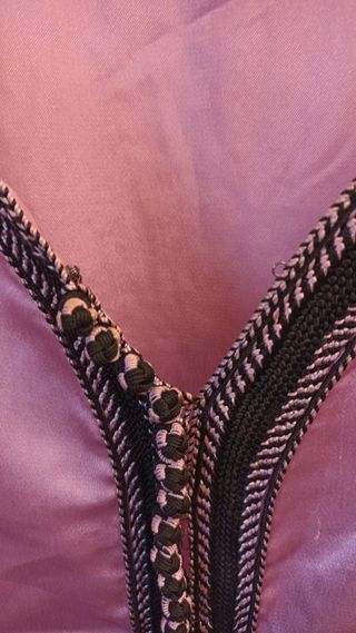 Túnica árabe rosa/malva sin mangas