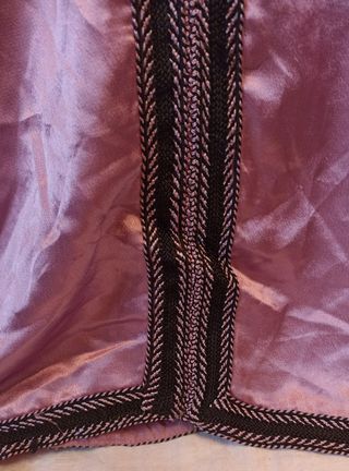 Túnica árabe rosa/malva sin mangas