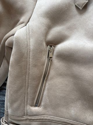 Cazadora Stradivarius Beige Talla S