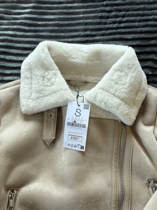 Cazadora Stradivarius Beige Talla S