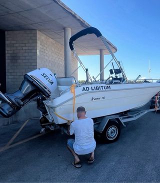 Barco 5 metros fueraborda