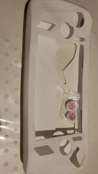 Custodia in silicone per Asus Rog Ally X + grip