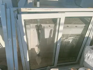 Ventana corredera aluminio blanco