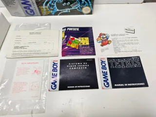 Nintendo Game Boy Clásica Caja y Manuales