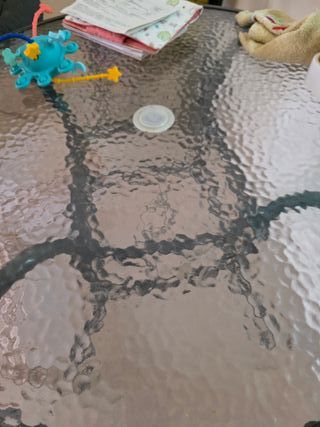 Mesa y sillas de exterior