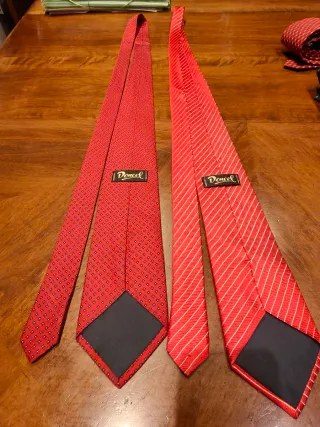 Corbata Seda Doncel Roja