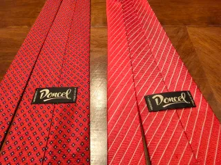 Corbata Seda Doncel Roja