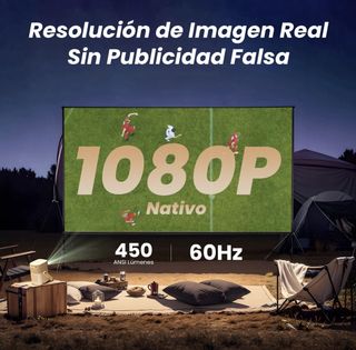 Proyector portátil con batería. 1080p real ¡NUEVO!