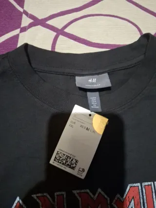 Camiseta Iron Maiden Live After Death