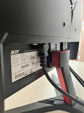 Monitor Gamer Acer Nitro Nero/Rosso