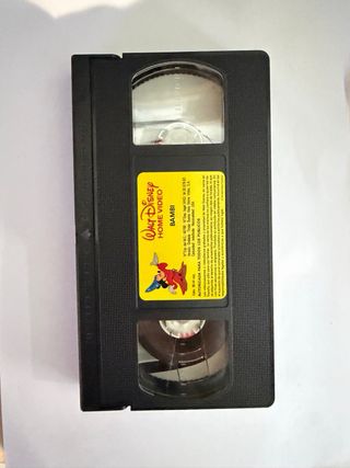 VHS Bambi Disney Los Clásicos Español