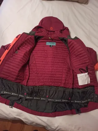 Abrigo esquí Scott mujer Talla S