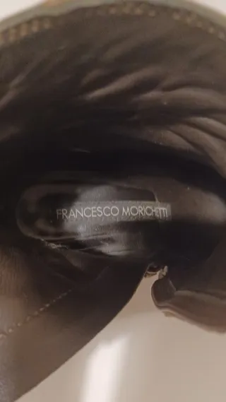 Botines Piel Marrón Francesco Morichetti