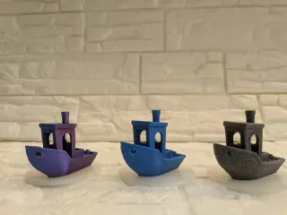 Lote de 9 Barcos 3D (Varios Colores)