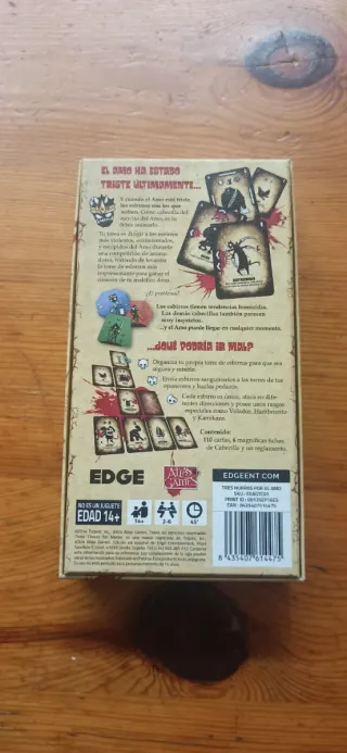 Juego de mesa Tres Hurras por el Amo