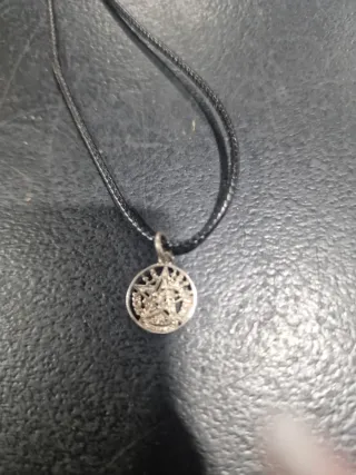 Colgante Plata tetagramaton