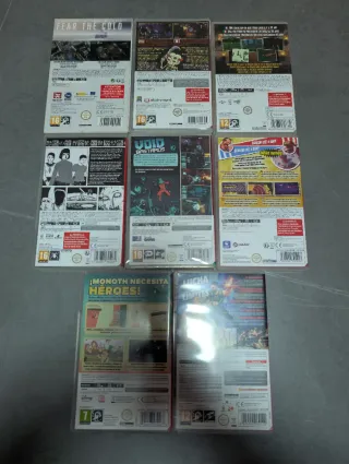 Lote 8 Juegos Nintendo Switch