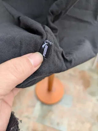 Camiseta Puma Negra Talla XL Manga Corta