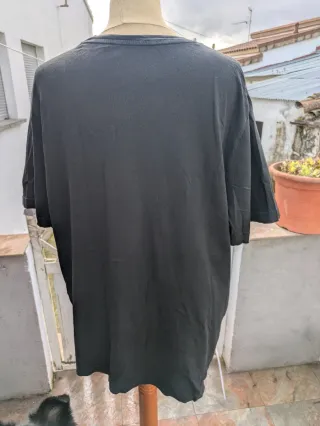 Camiseta Puma Negra Talla XL Manga Corta