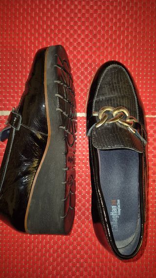 Zapatos Callaghan Negros Mujer