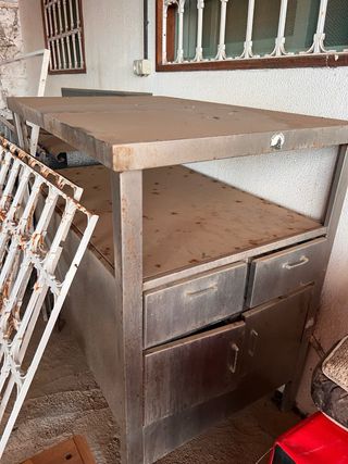 Mueble Cocina Industrial Franke de acero inoxidabl