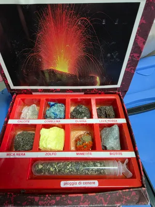 Kit Rocce Vulcaniche e Minerali