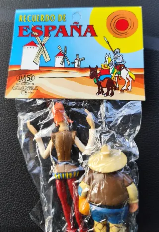 Figuras Don Quijote y Sancho Panza