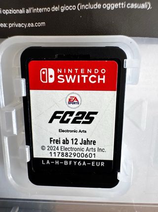 FC 25 Nintendo Switch