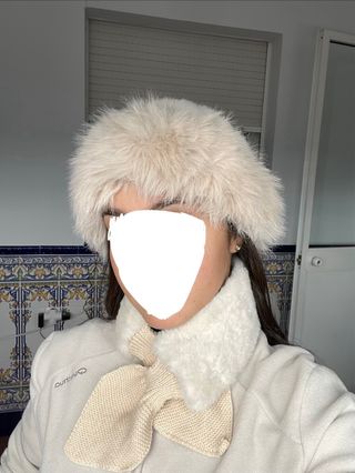 Conjunto de nieve beige