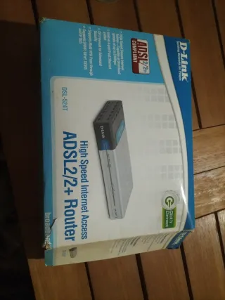 Router D-Link ADSL2/2+ DSL-524T